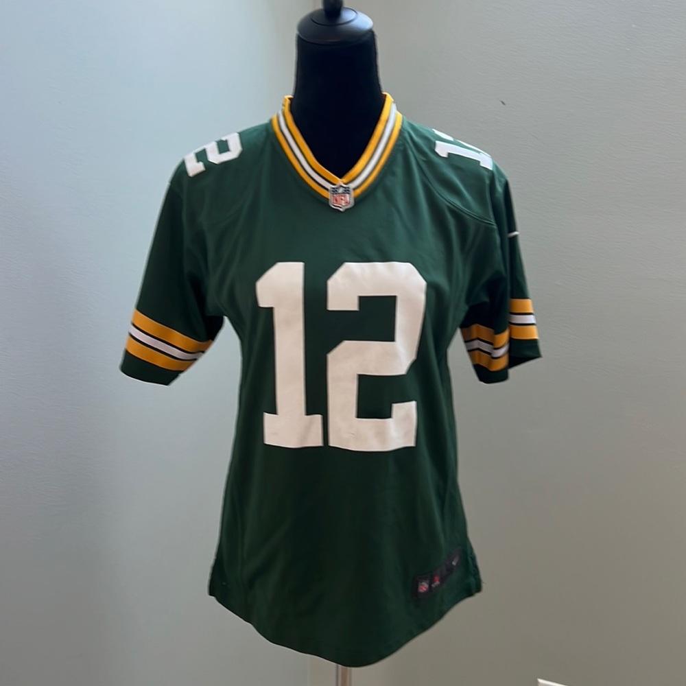 Green Bay Packers, NFL, Aaron Rodgers Jersey Youth Large
